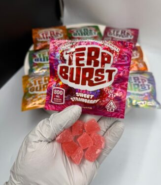 TERPS BURST 600MG GUMMIES INFUSED LIQUID DIAMOND