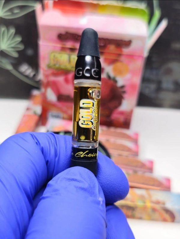 GOLD COAST CLEAR CARTRIDGE 1G Live Resin Infused - frydextractsdisposables