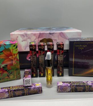 GOLD COAST CLEAR CARTRIDGE 1G Live Resin Infused - frydextractsdisposables