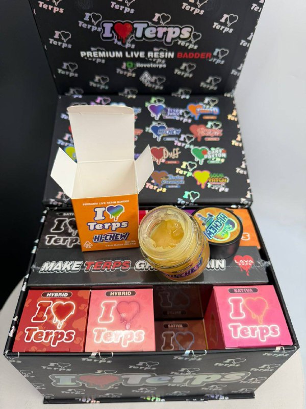I Love Terps Wax & Live Resin – Premium Flavor Concentrates