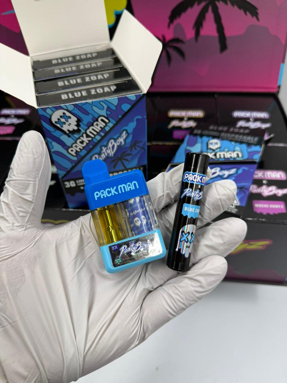 Packman x Partyboyz 3G Disposable + Pre-Roll For Sale - Best