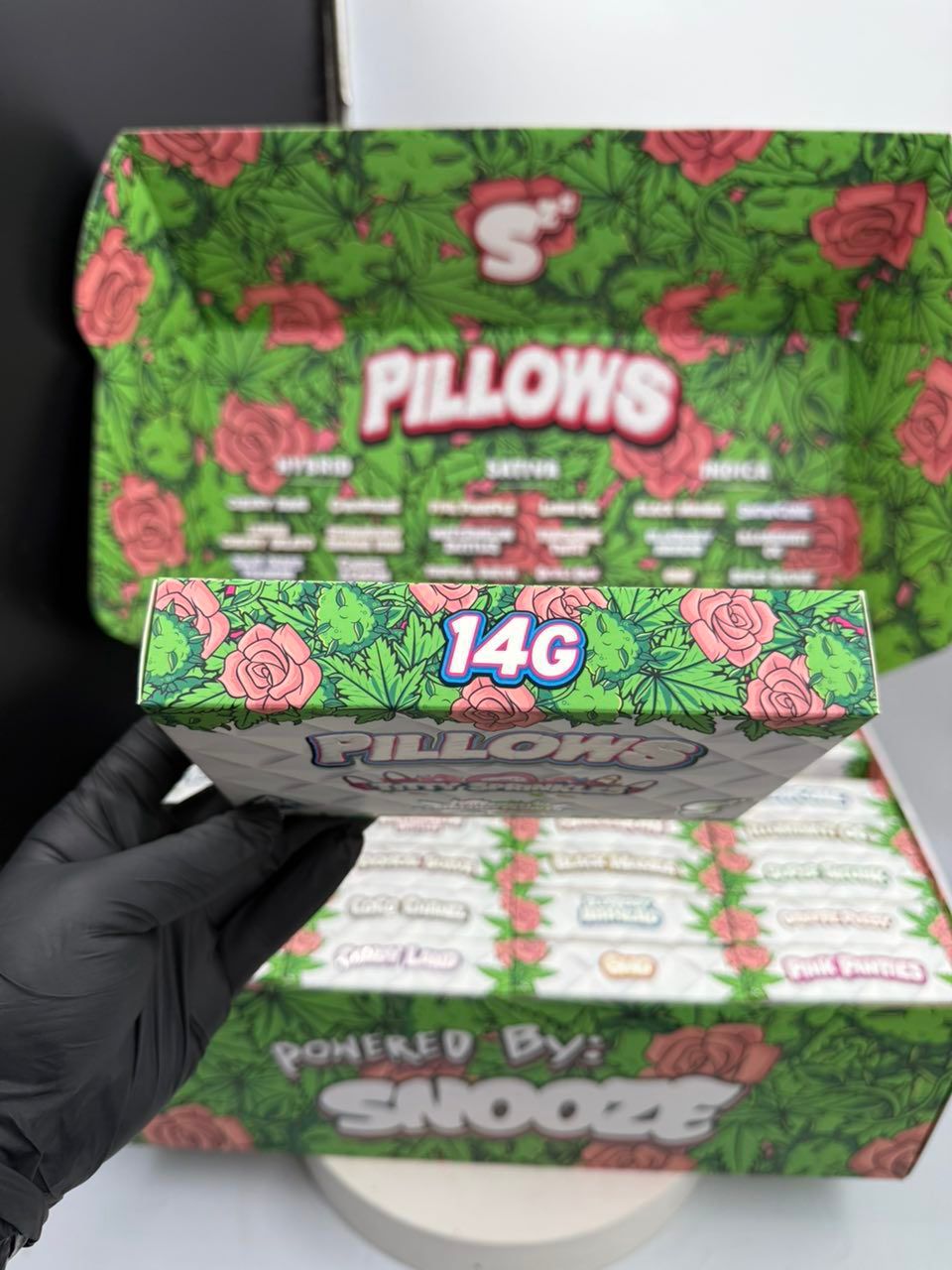 SNOOZE PILLOWS FLOWER ROSE EDITION 14G 12 OZ