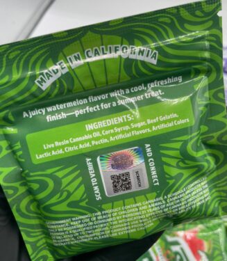 TERPS BURST 600MG GUMMIES INFUSED LIQUID DIAMOND